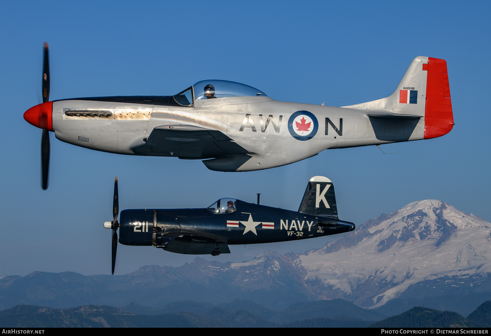 Aircraft Photo of N551D | North American P-51D Mustang | Canada - Air Force | AirHistory.net #732113