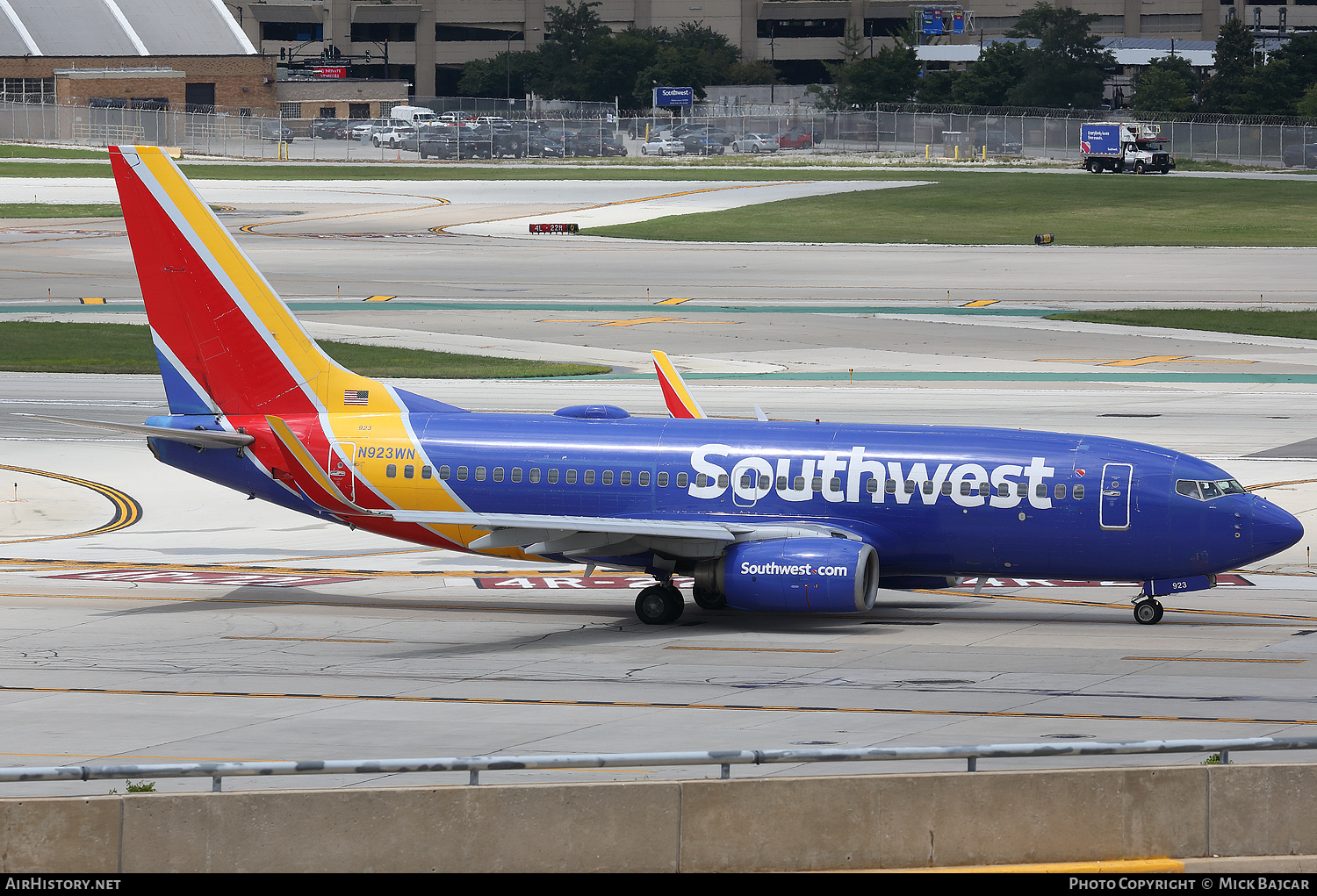 Aircraft Photo of N923WN | Boeing 737-7H4 | Southwest Airlines | AirHistory.net #732120