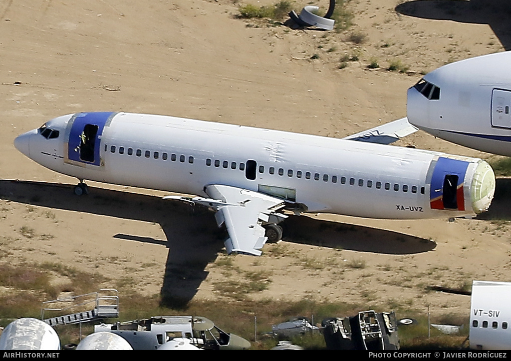 Aircraft Photo of XA-UVZ | Boeing 737-3B7 | AirHistory.net #732121