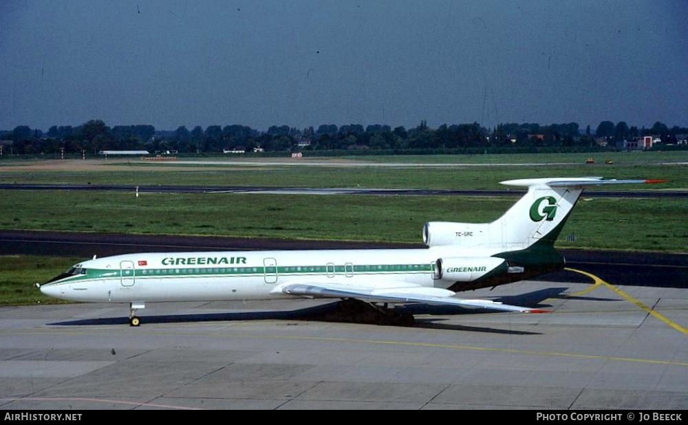 Aircraft Photo of TC-GRC | Tupolev Tu-154M | Greenair | AirHistory.net #732123