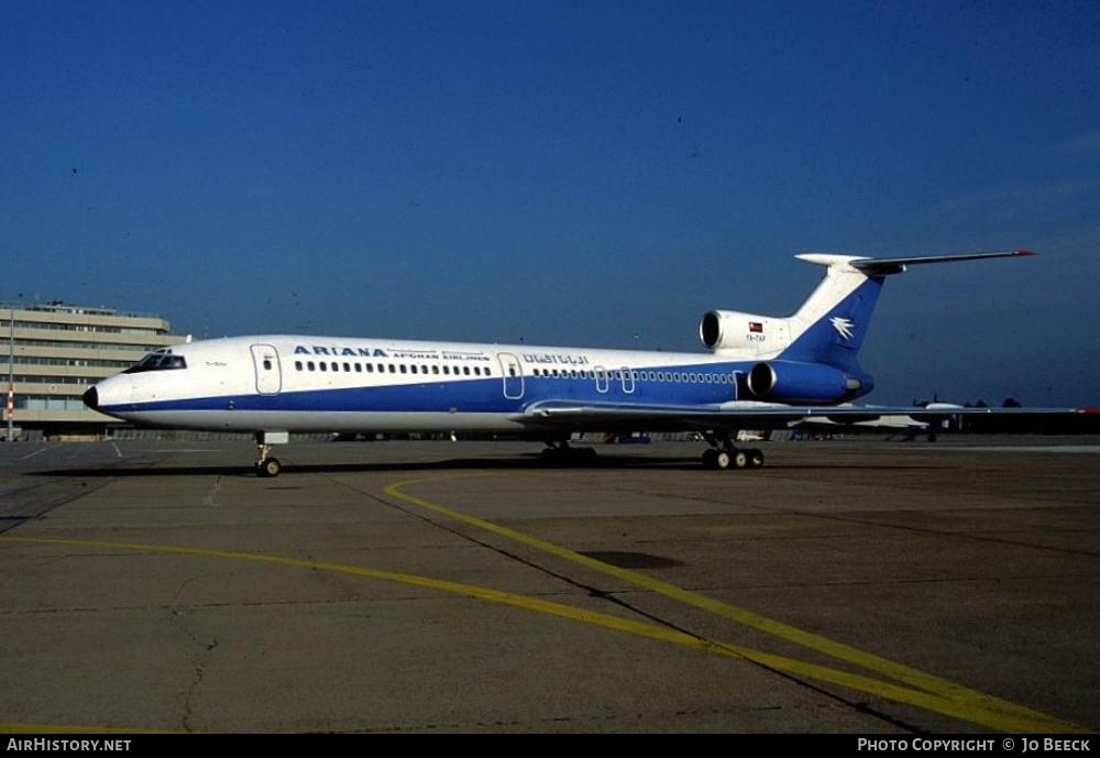 Aircraft Photo of YA-TAP | Tupolev Tu-154M | Ariana Afghan Airlines | AirHistory.net #732127