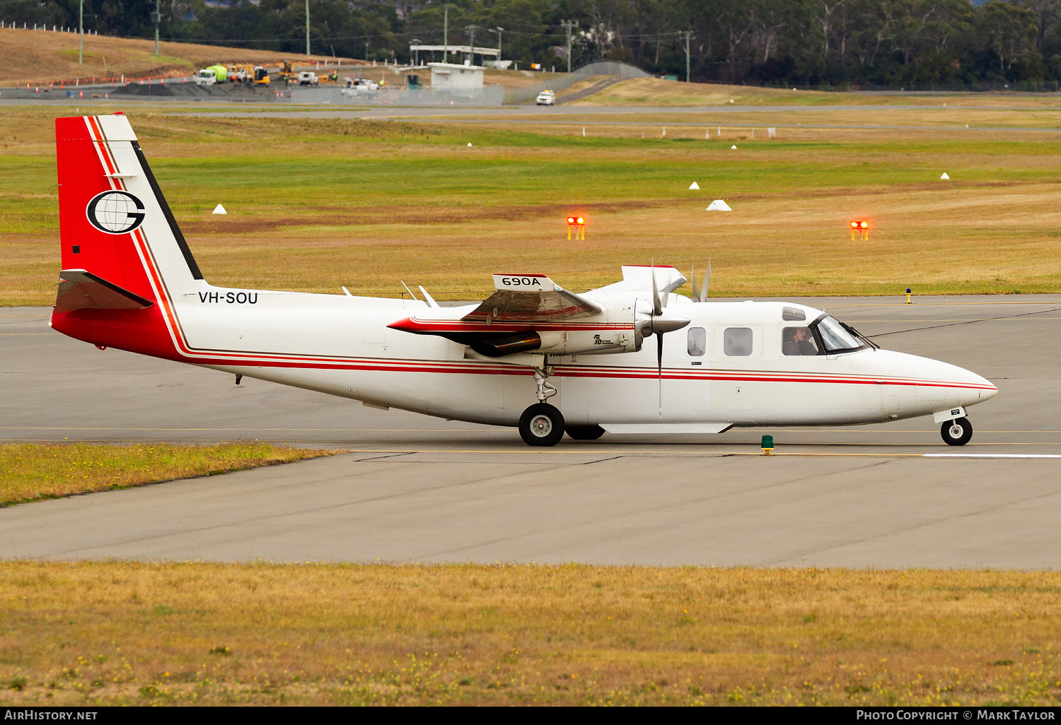 Aircraft Photo of VH-SOU | North American Rockwell 690A Turbo Commander | Southern Airlines | AirHistory.net #732144