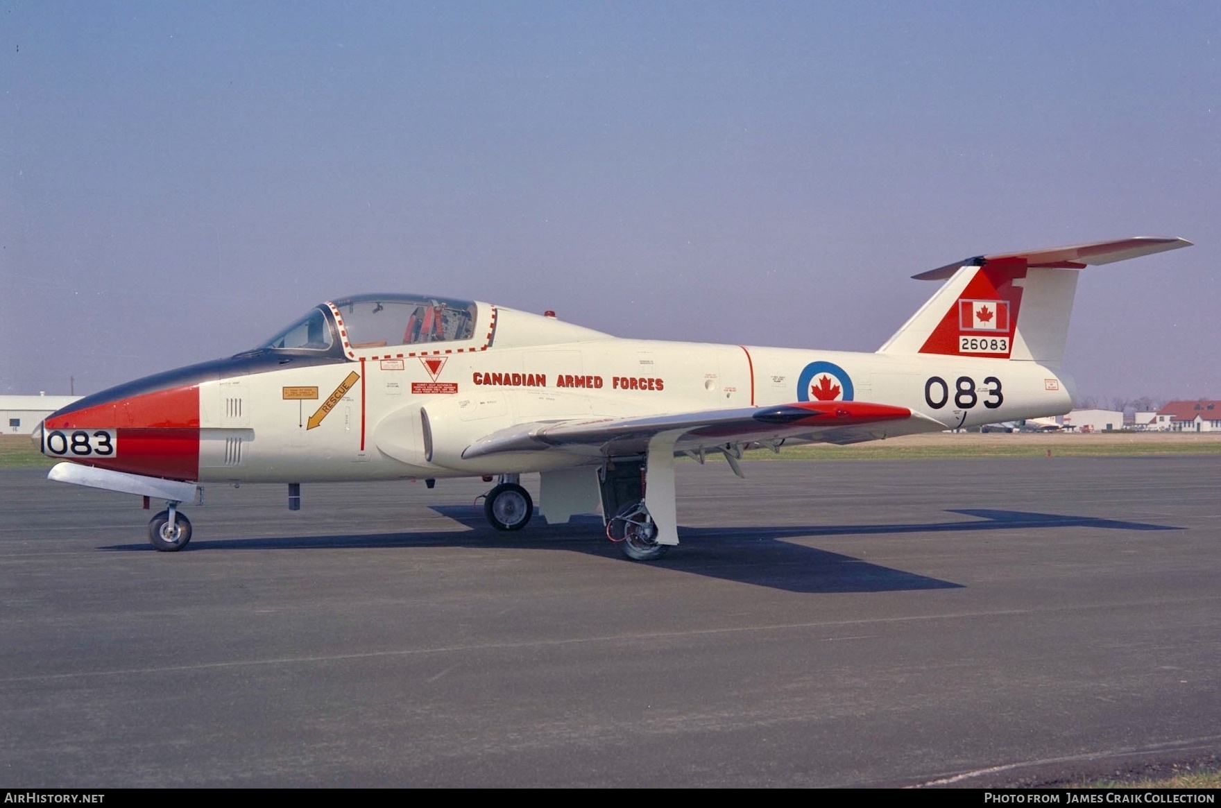 Aircraft Photo of 26083 | Canadair CT-114 Tutor (CL-41A) | Canada - Air Force | AirHistory.net #732155
