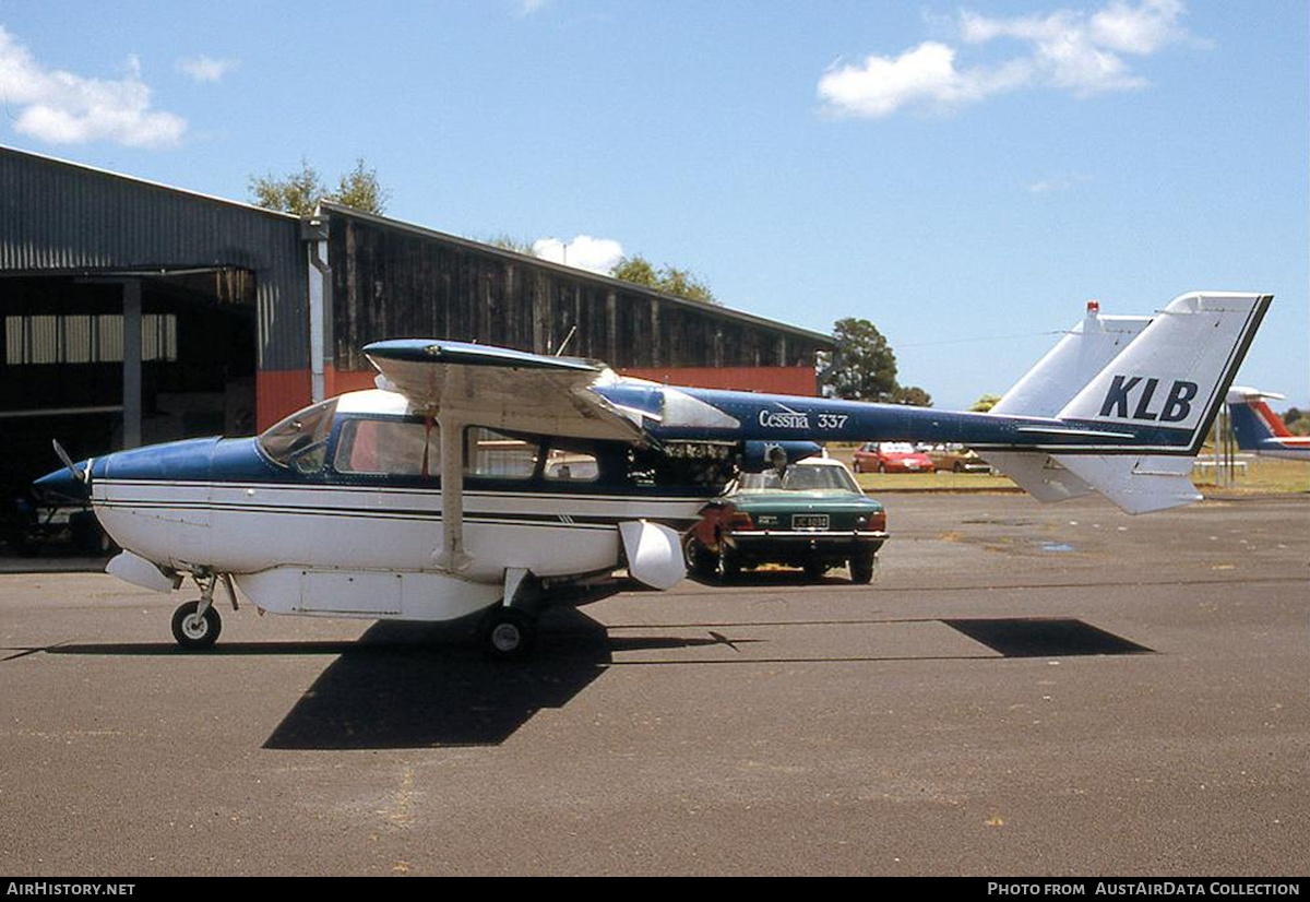 Aircraft Photo of ZK-KLB / KLB | Cessna 337A Super Skymaster | AirHistory.net #732159