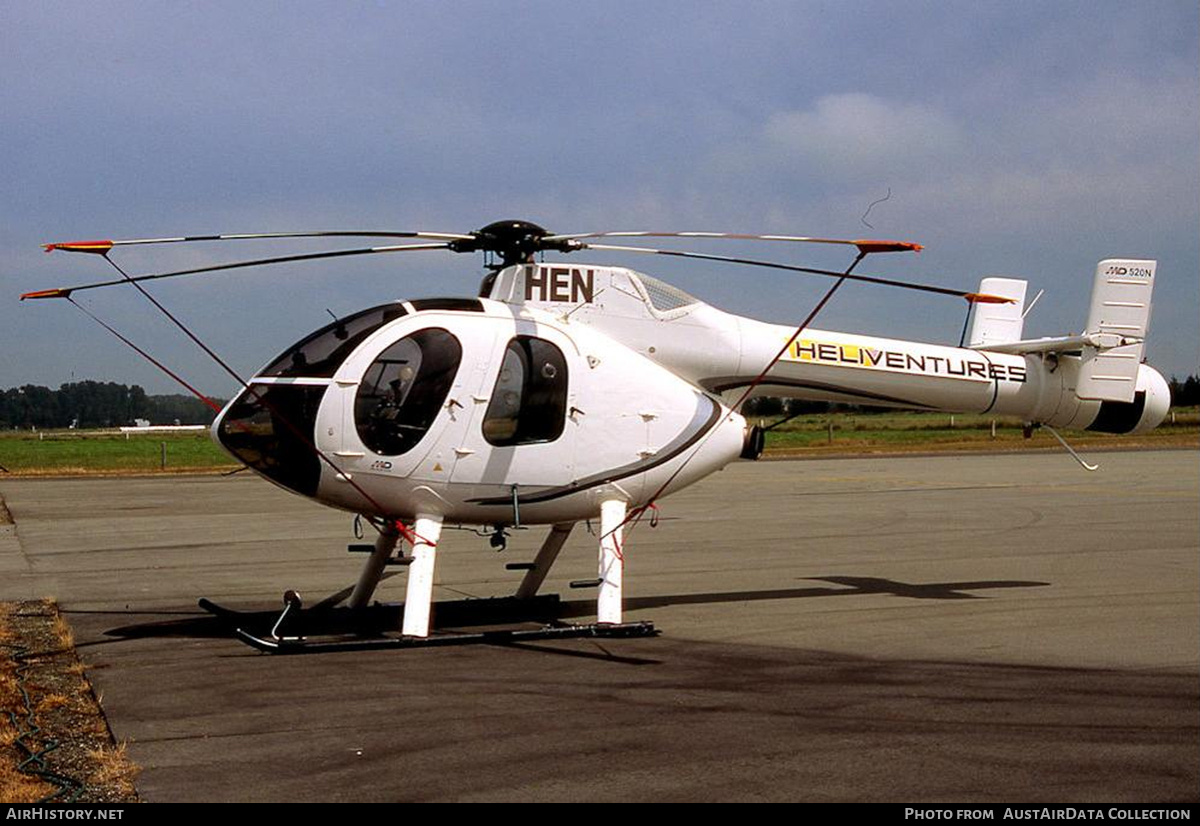 Aircraft Photo of ZK-HEN / HEN | McDonnell Douglas MD-520N | Heliventures | AirHistory.net #732162