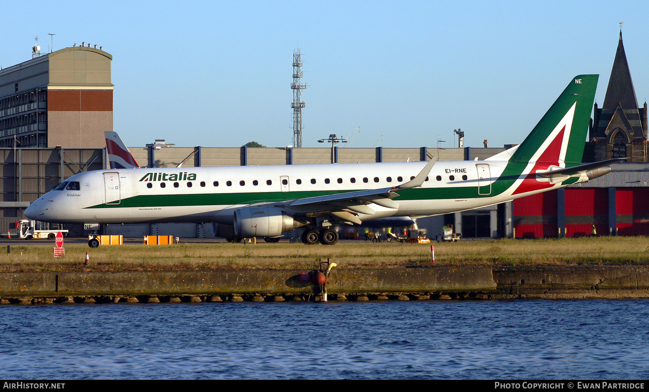 Aircraft Photo of EI-RNE | Embraer 190STD (ERJ-190-100STD) | Alitalia CityLiner | AirHistory.net #732187