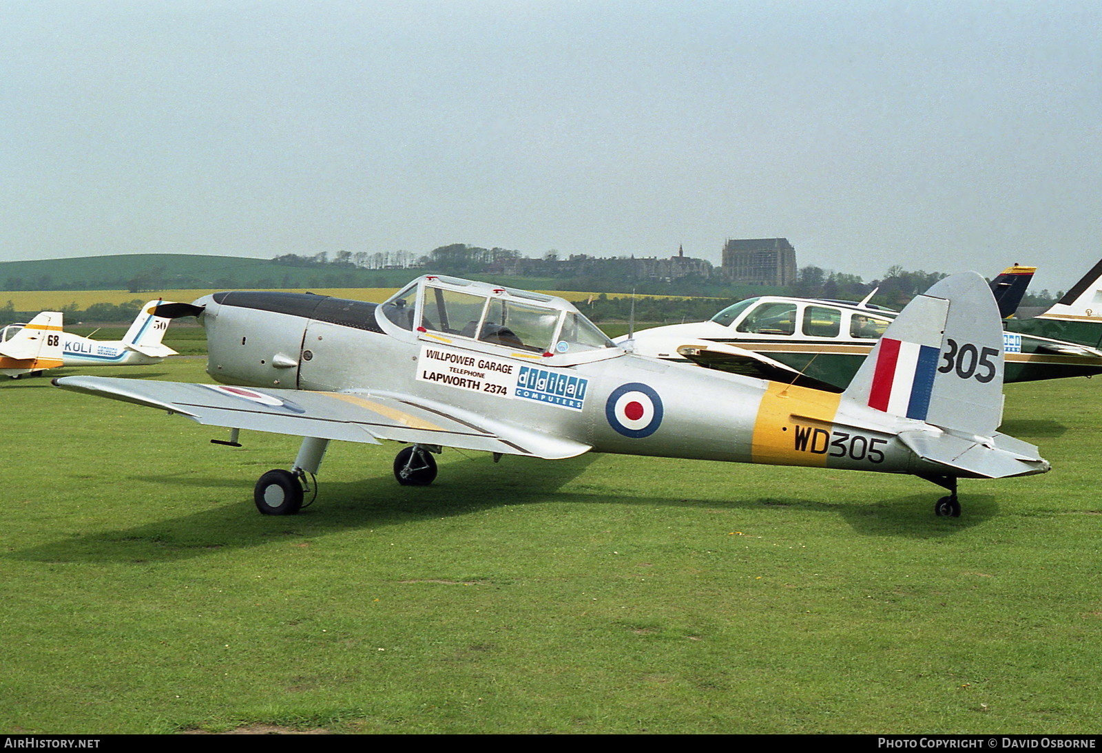 Aircraft Photo of G-ARGG / WD305 | De Havilland DHC-1 Chipmunk Mk22 | UK - Air Force | AirHistory.net #732197