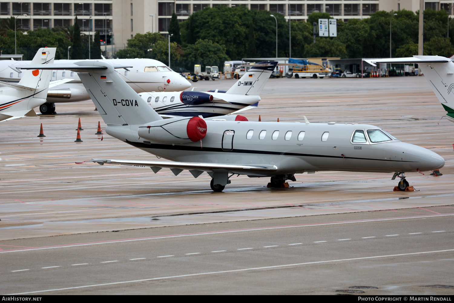 Aircraft Photo of D-COVA | Cessna 525C CitationJet CJ4 | AirHistory.net #732201