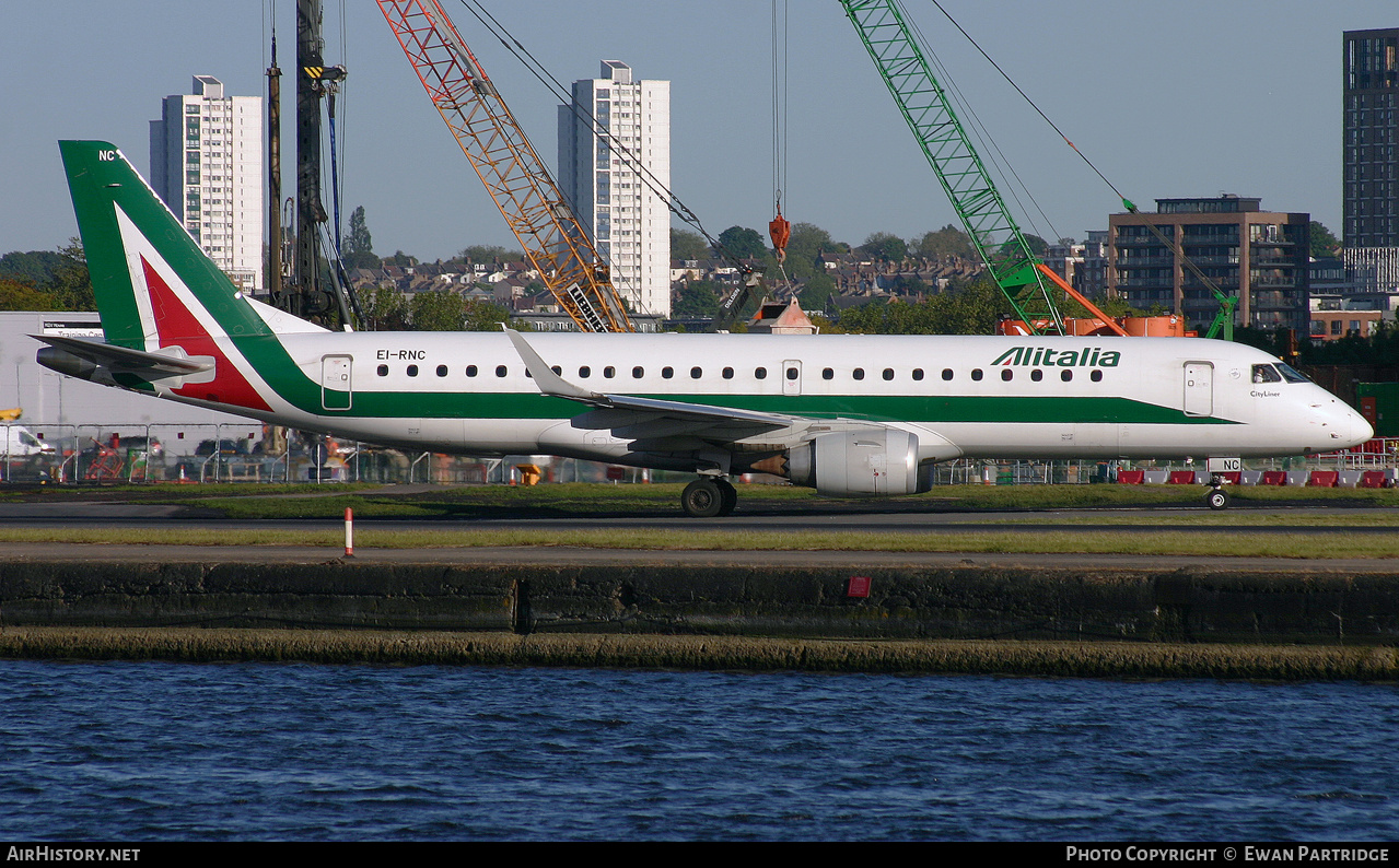 Aircraft Photo of EI-RNC | Embraer 190STD (ERJ-190-100STD) | Alitalia CityLiner | AirHistory.net #732212