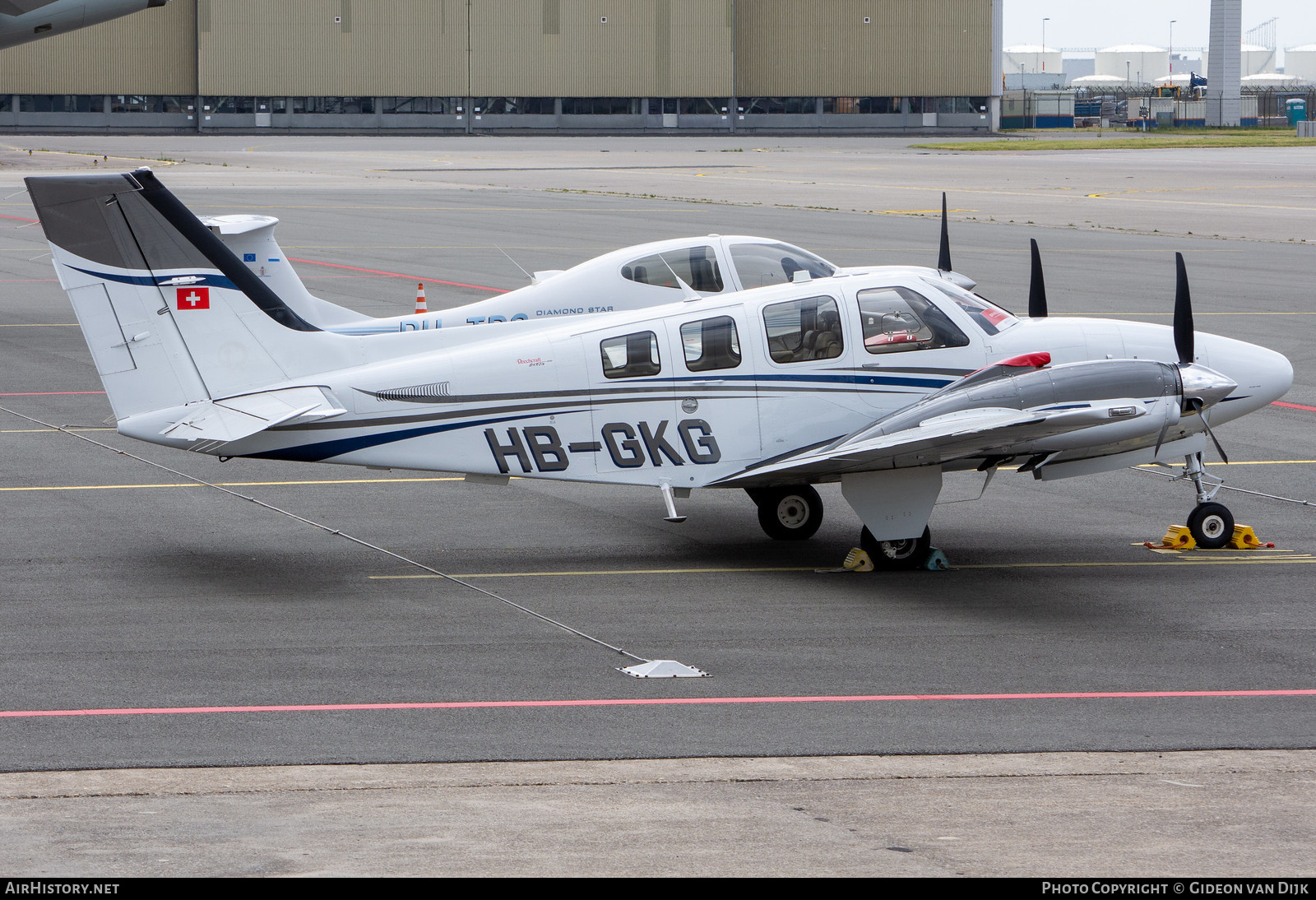 Aircraft Photo of HB-GKG | Beechcraft G58 Baron | AirHistory.net #732220