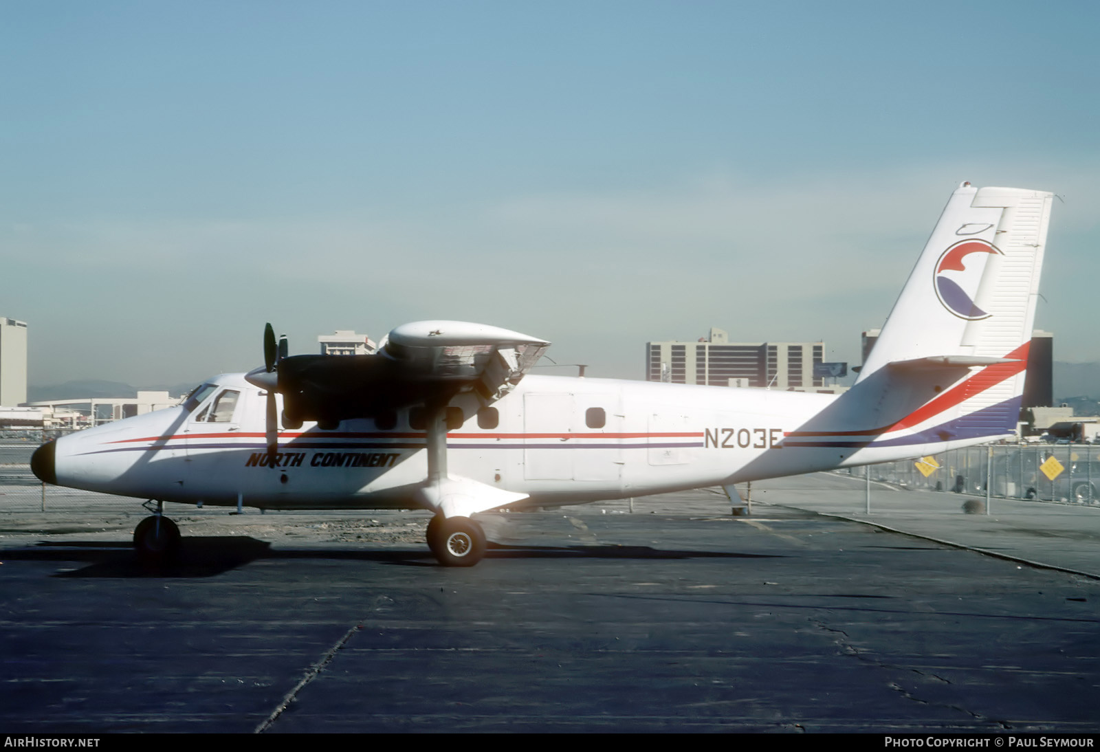 Aircraft Photo of N203E | De Havilland Canada DHC-6-100 Twin Otter | North Continent Airlines | AirHistory.net #732231