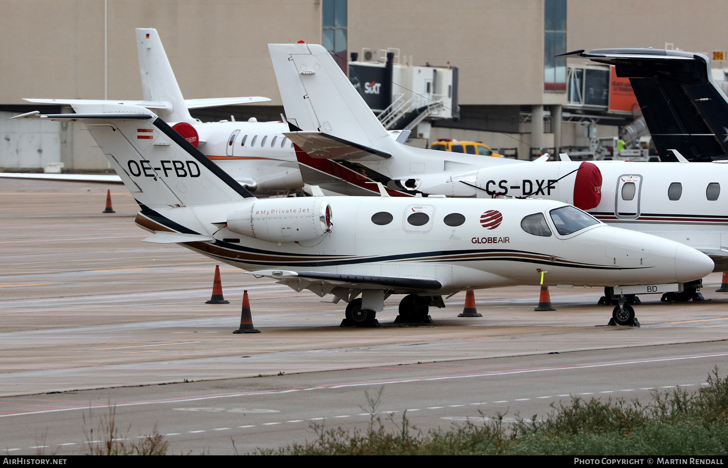 Aircraft Photo of OE-FBD | Cessna 510 Citation Mustang | GlobeAir | AirHistory.net #732245
