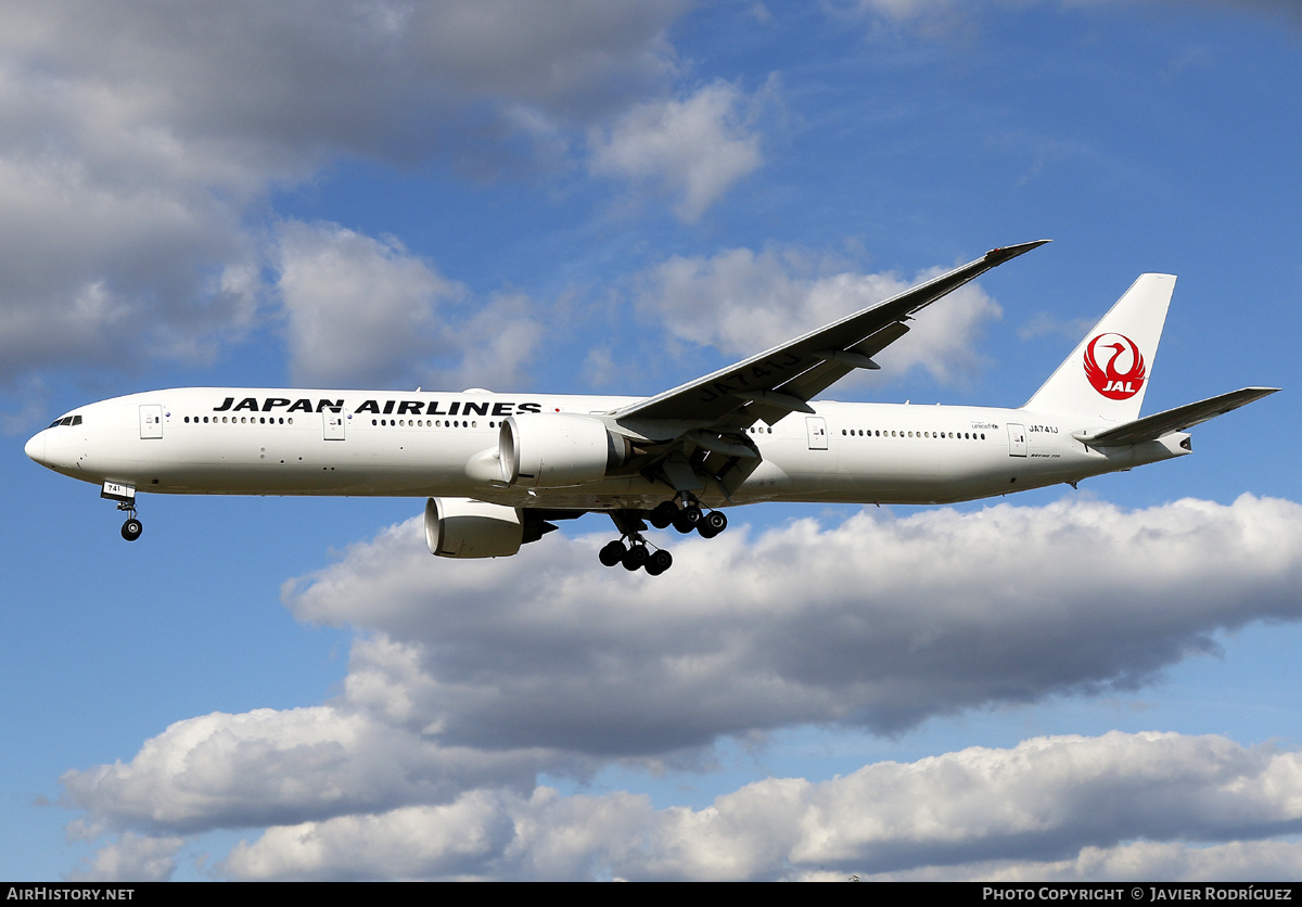 Aircraft Photo of JA741J | Boeing 777-346/ER | Japan Airlines - JAL | AirHistory.net #732248