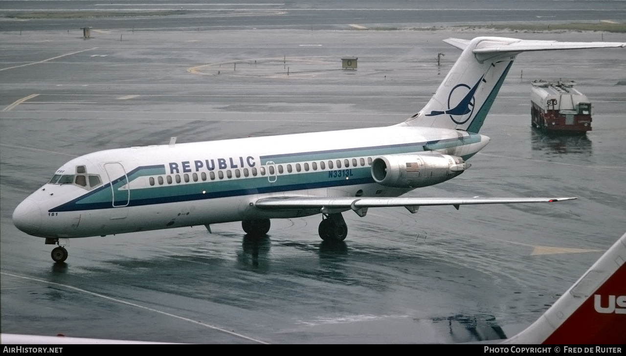 Aircraft Photo of N3313L | Douglas DC-9-14 | Republic Airlines | AirHistory.net #732249