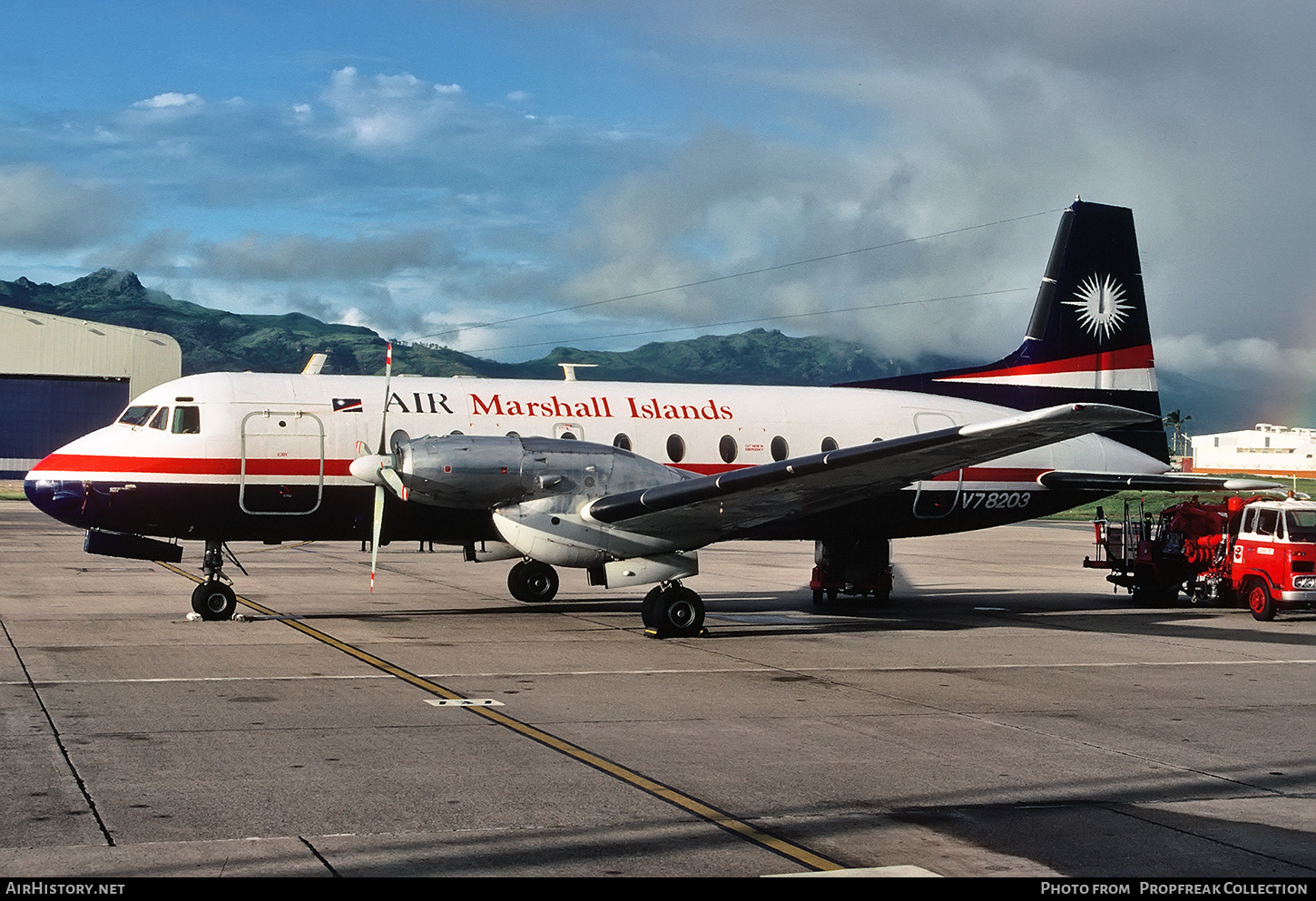 Aircraft Photo of V7-8203 | British Aerospace BAe-748 Srs2B/400 | Air Marshall Islands | AirHistory.net #732315