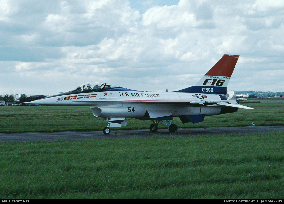 Aircraft Photo of 72-1568 / 01568 | General Dynamics YF-16A Fighting Falcon | USA - Air Force | AirHistory.net #732372