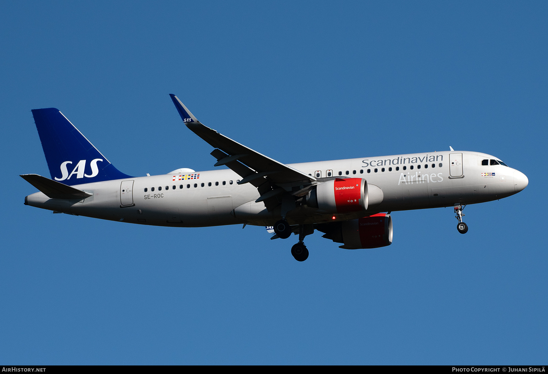Aircraft Photo of SE-ROC | Airbus A320-251N | Scandinavian Airlines - SAS | AirHistory.net #732379