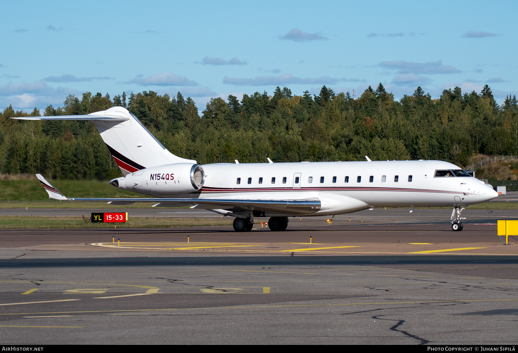 Aircraft Photo of N154QS | Bombardier Global 6000 (BD-700-1A10) | AirHistory.net #732384