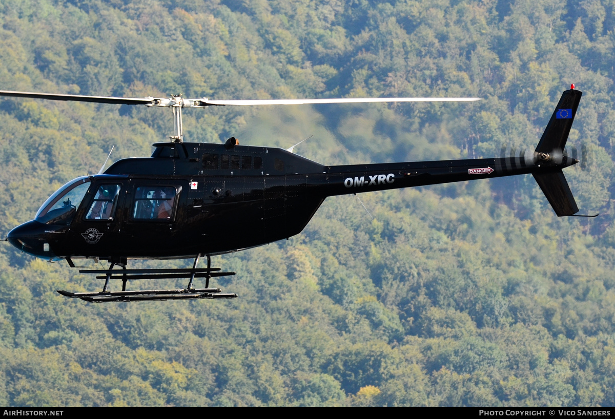 Aircraft Photo of OM-XRC | Agusta AB-206B Jetranger | Aerial Helicopter | AirHistory.net #732395