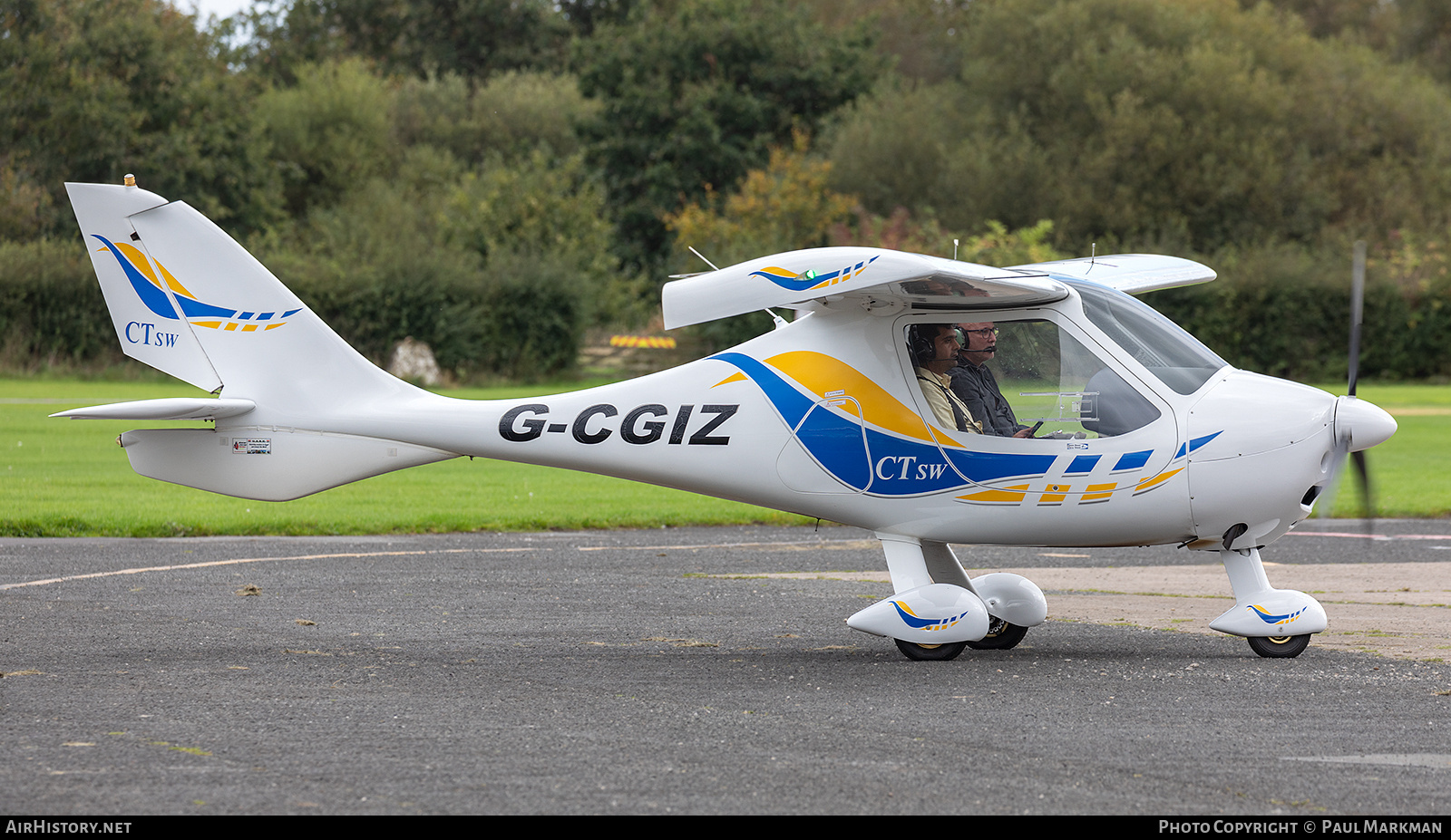 Aircraft Photo of G-CGIZ | Flight Design CT-SW | AirHistory.net #732412
