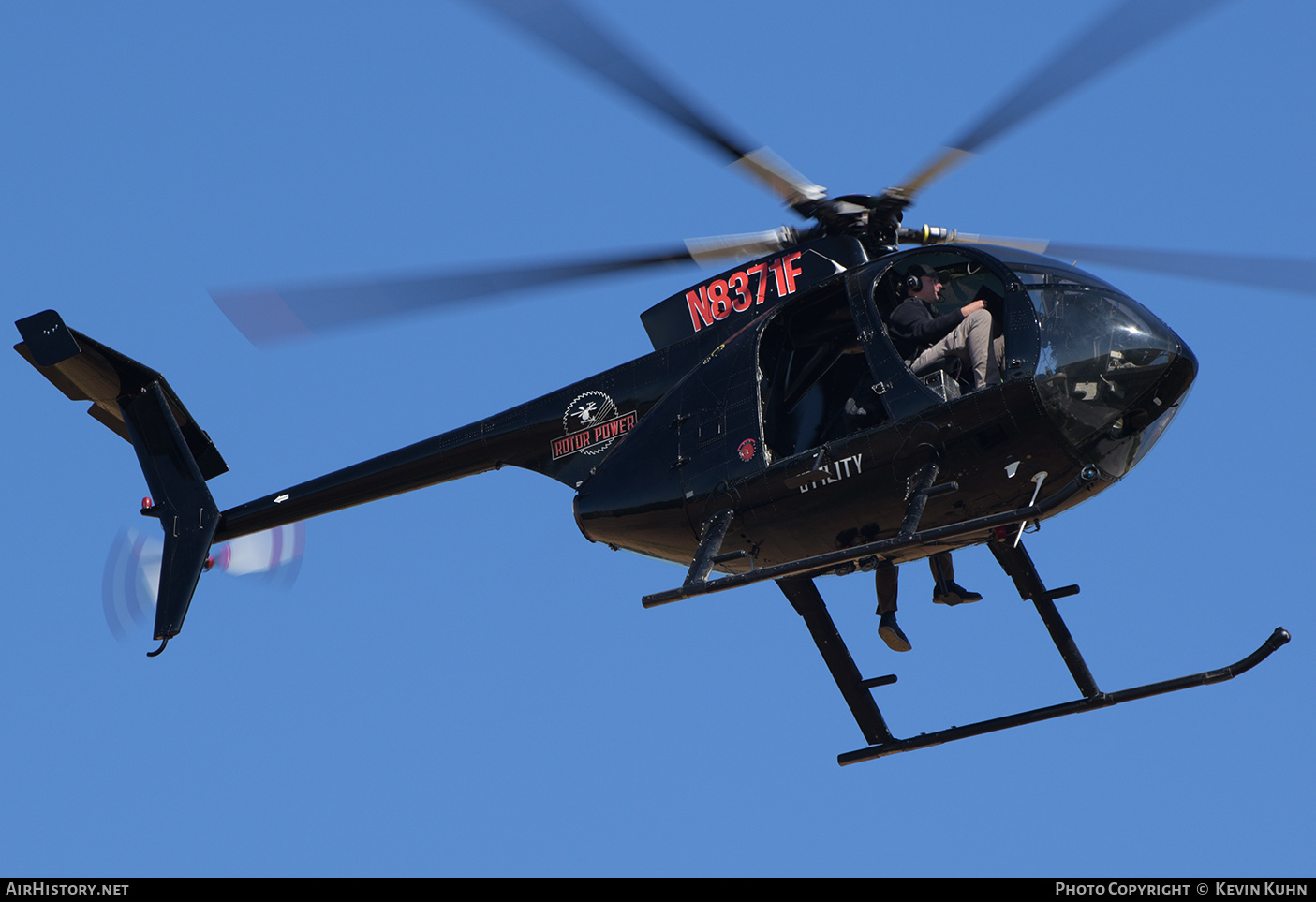 Aircraft Photo of N8371F | MD Helicopters MD-500E (369E) | Rotor Power | AirHistory.net #732421