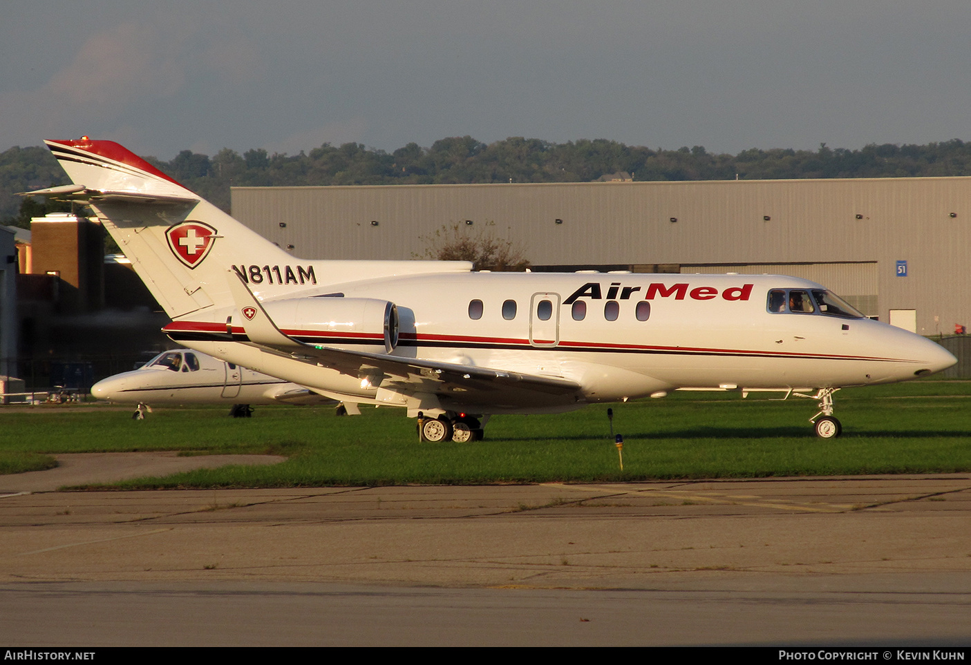 Aircraft Photo of N811AM | British Aerospace BAe-125-800A | Air Med International | AirHistory.net #732425
