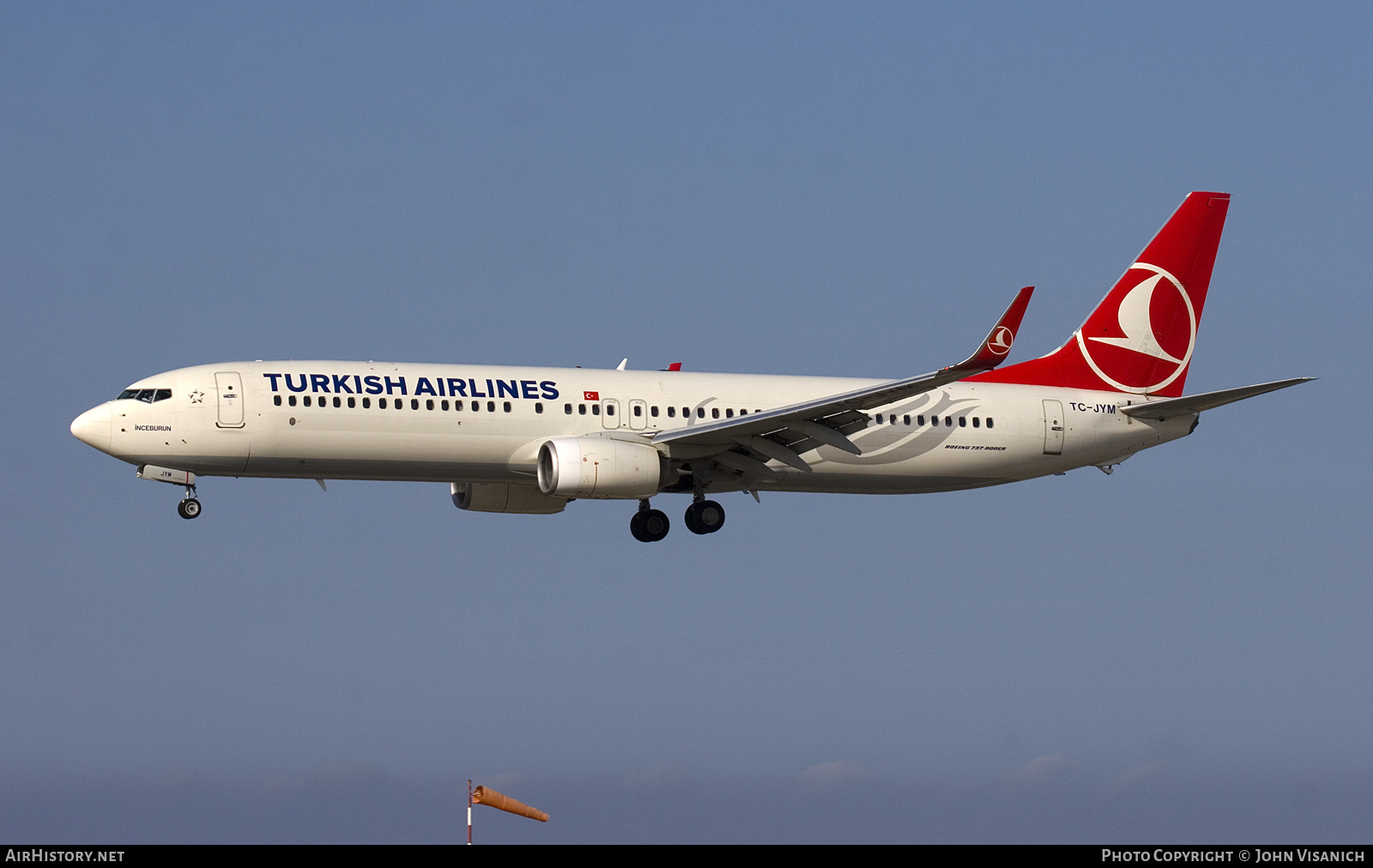 Aircraft Photo of TC-JYM | Boeing 737-9F2/ER | Turkish Airlines | AirHistory.net #732446