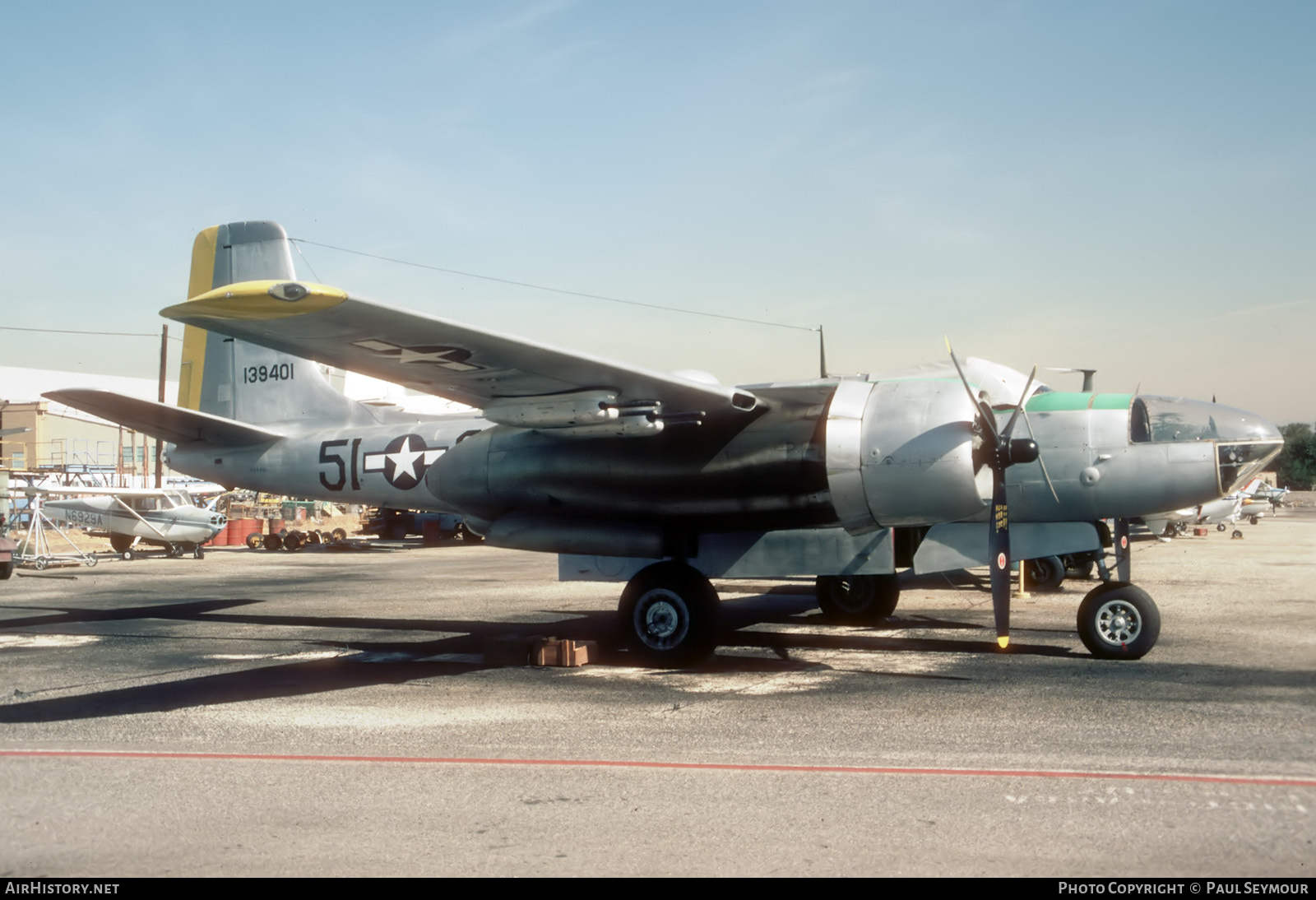 Aircraft Photo of N39401 / 139401 | Douglas A-26B Invader | USA - Air Force | AirHistory.net #732487