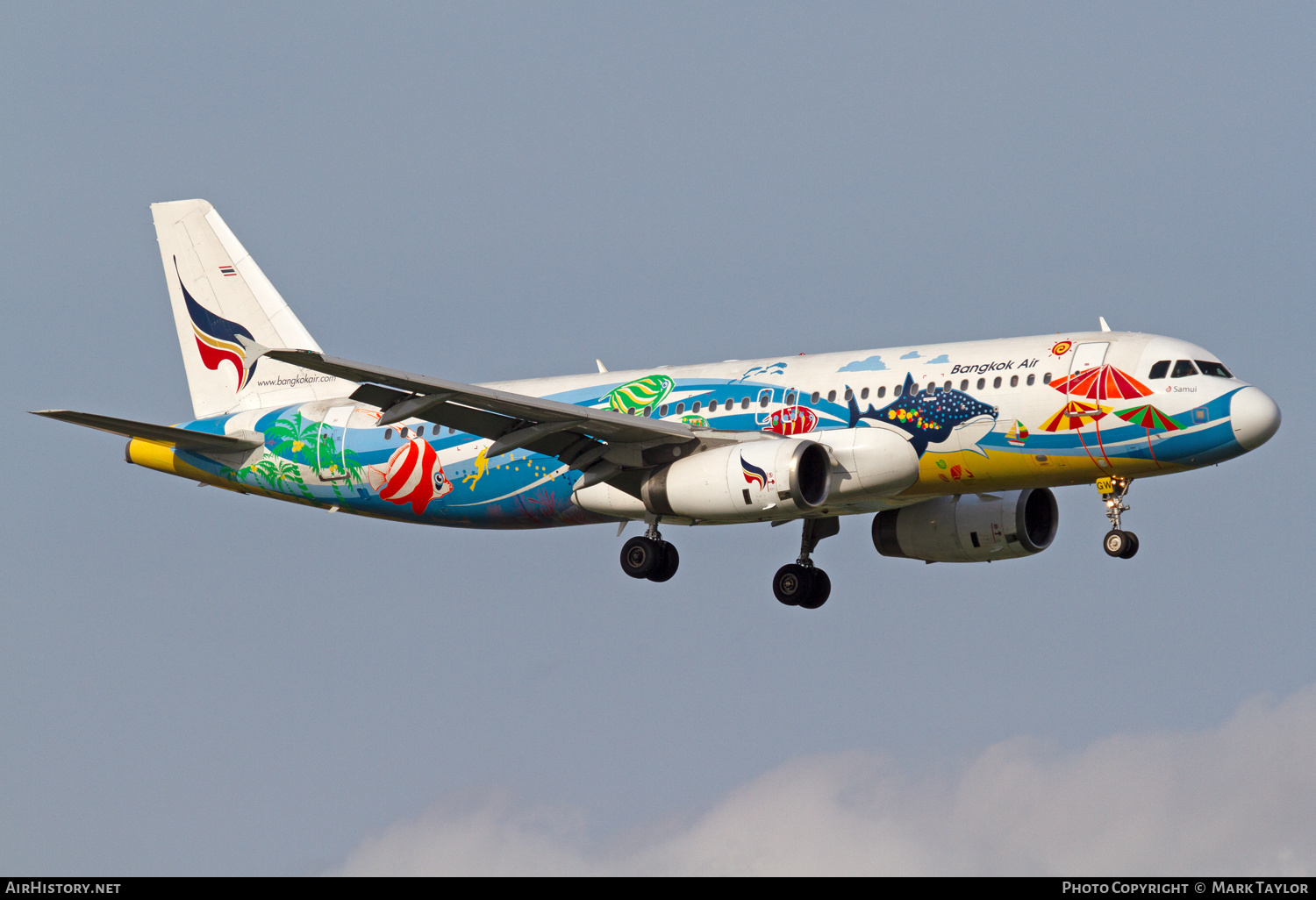 Aircraft Photo of HS-PGW | Airbus A320-232 | Bangkok Airways | AirHistory.net #732493