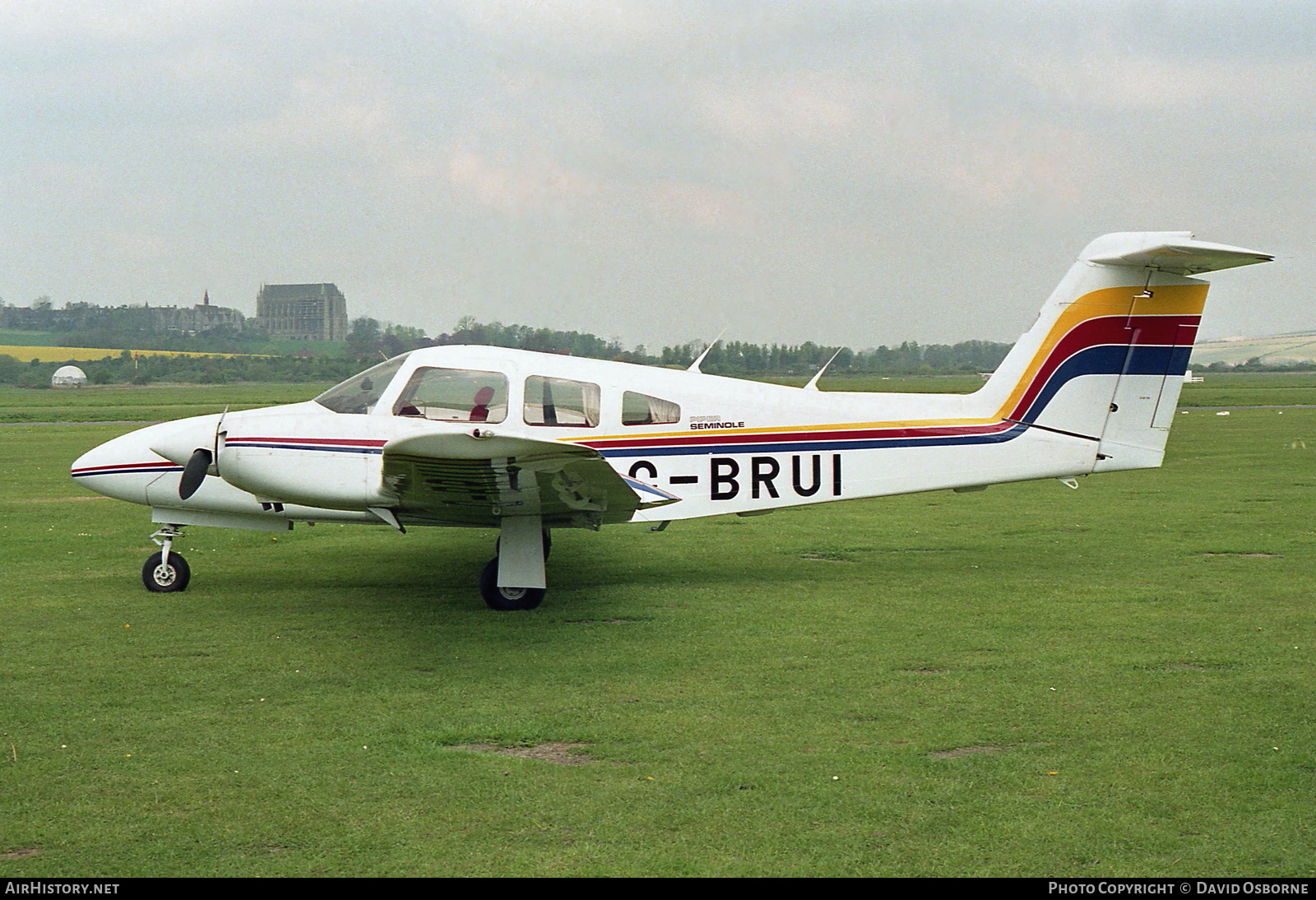 Aircraft Photo of G-BRUI | Piper PA-44-180 Seminole | AirHistory.net #732504