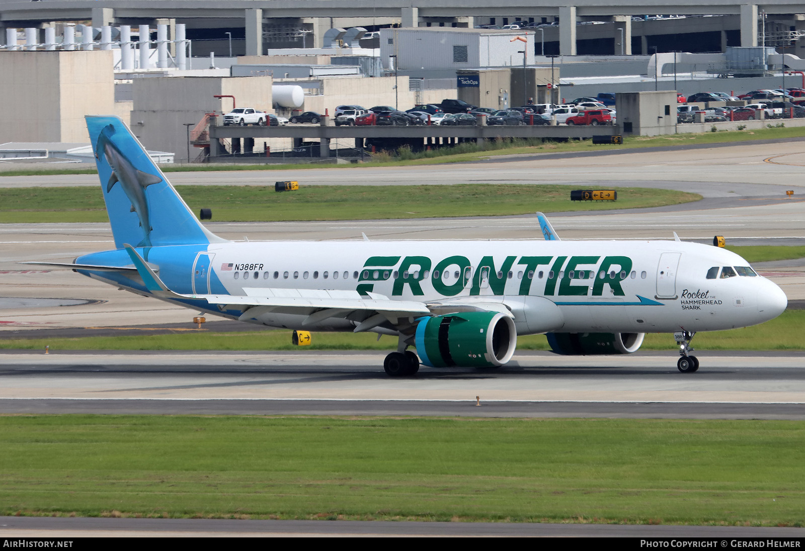 Aircraft Photo of N388FR | Airbus A320-251N | Frontier Airlines | AirHistory.net #732510