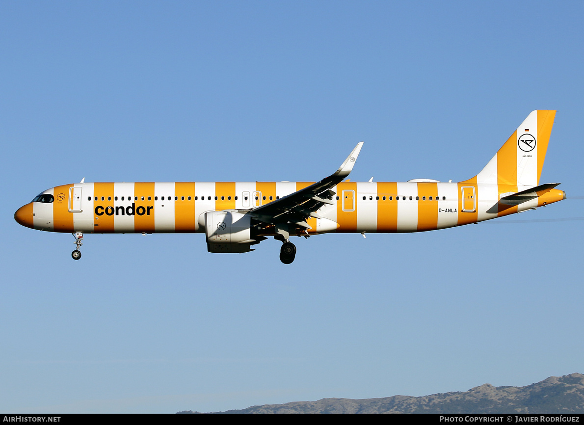 Aircraft Photo of D-ANLA | Airbus A321-271NX | Condor Flugdienst | AirHistory.net #732550