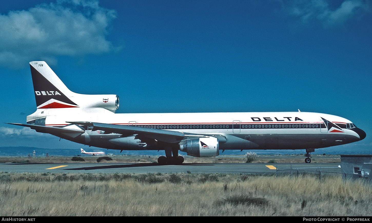 Aircraft Photo of N729DA | Lockheed L-1011-385-1 TriStar 1 | Delta Air Lines | AirHistory.net #732553