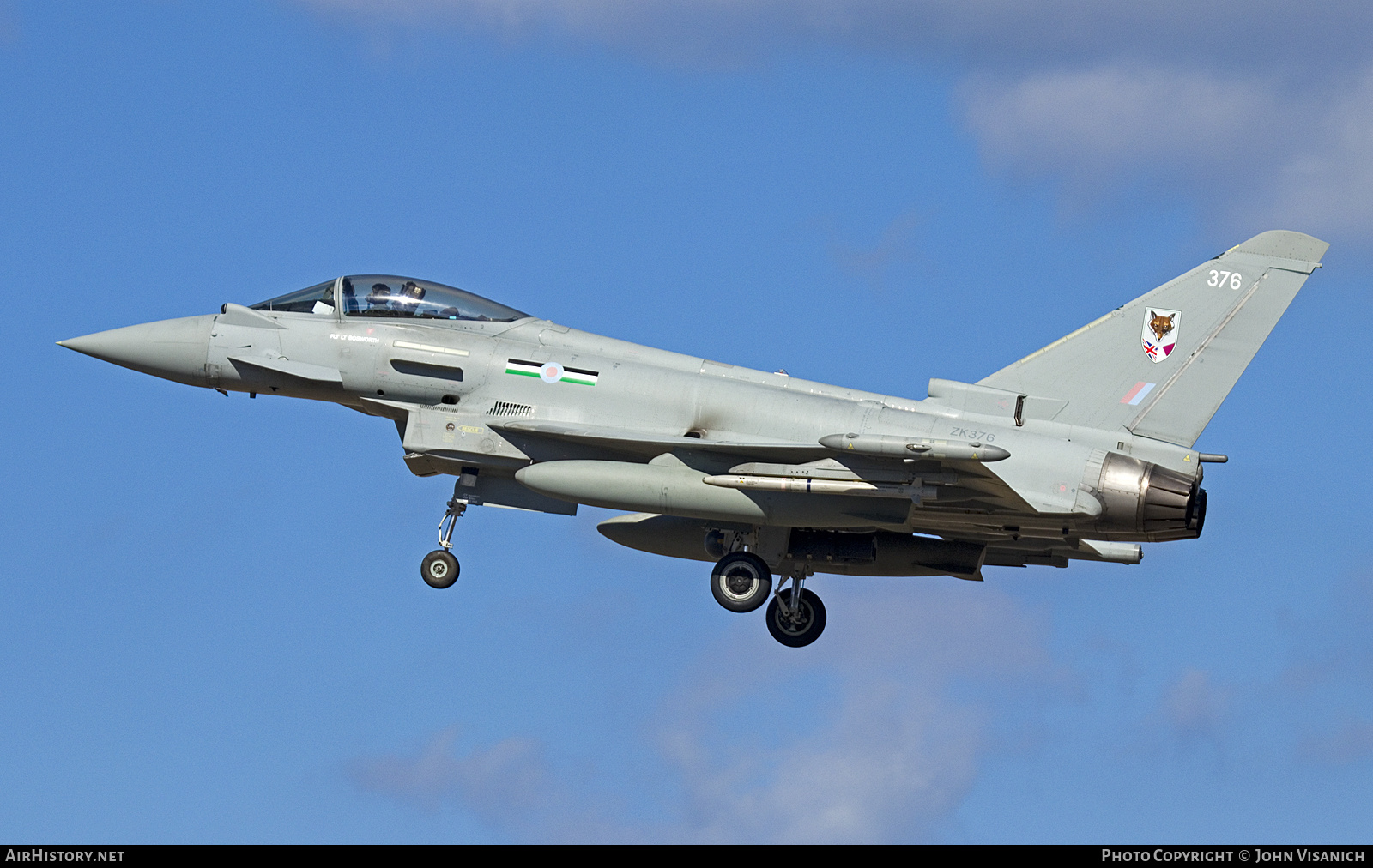 Aircraft Photo of ZK376 | Eurofighter EF-2000 Typhoon FGR4 | UK - Air Force | AirHistory.net #732560