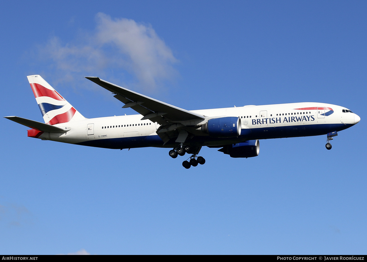 Aircraft Photo of G-YMMC | Boeing 777-236/ER | British Airways | AirHistory.net #732561