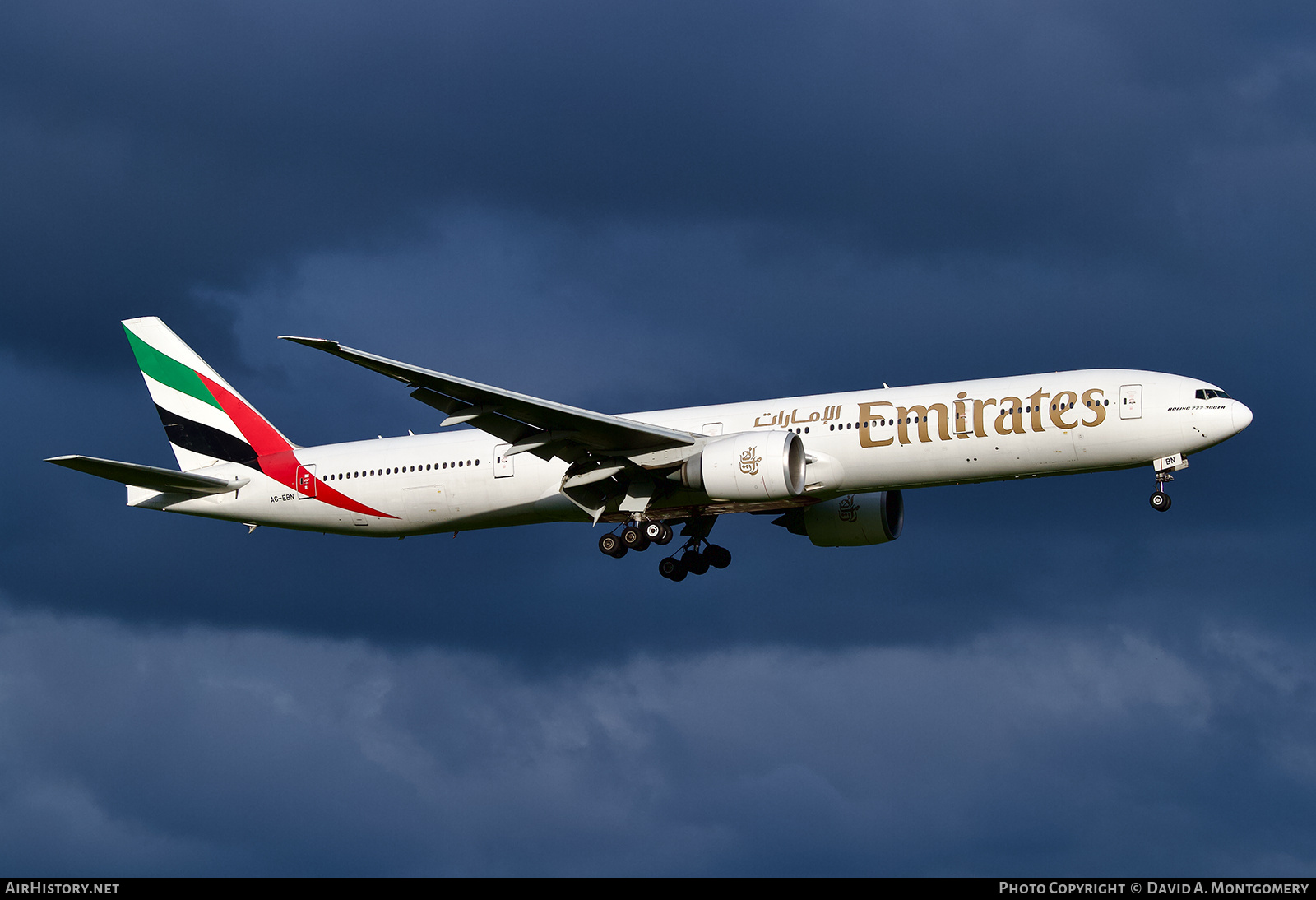 Aircraft Photo of A6-EBN | Boeing 777-36N/ER | Emirates | AirHistory.net #732577