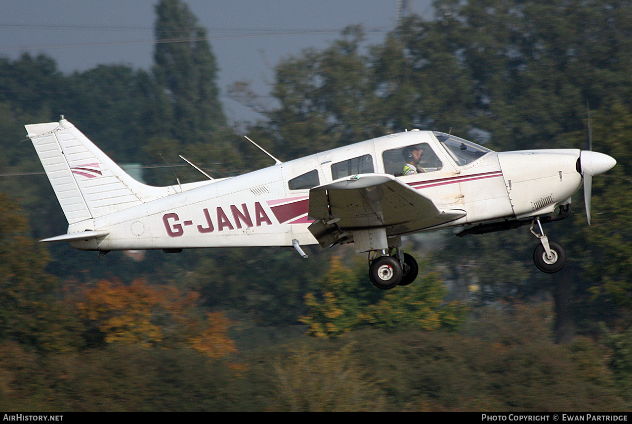 Aircraft Photo of G-JANA | Piper PA-28-181 Archer II | AirHistory.net #732600