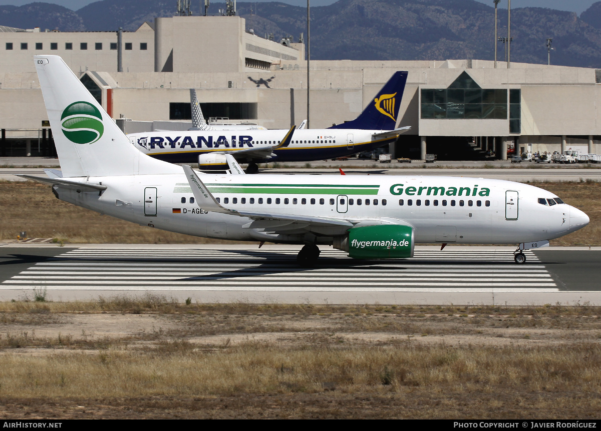 Aircraft Photo of D-AGEQ | Boeing 737-75B | Germania | AirHistory.net #732613