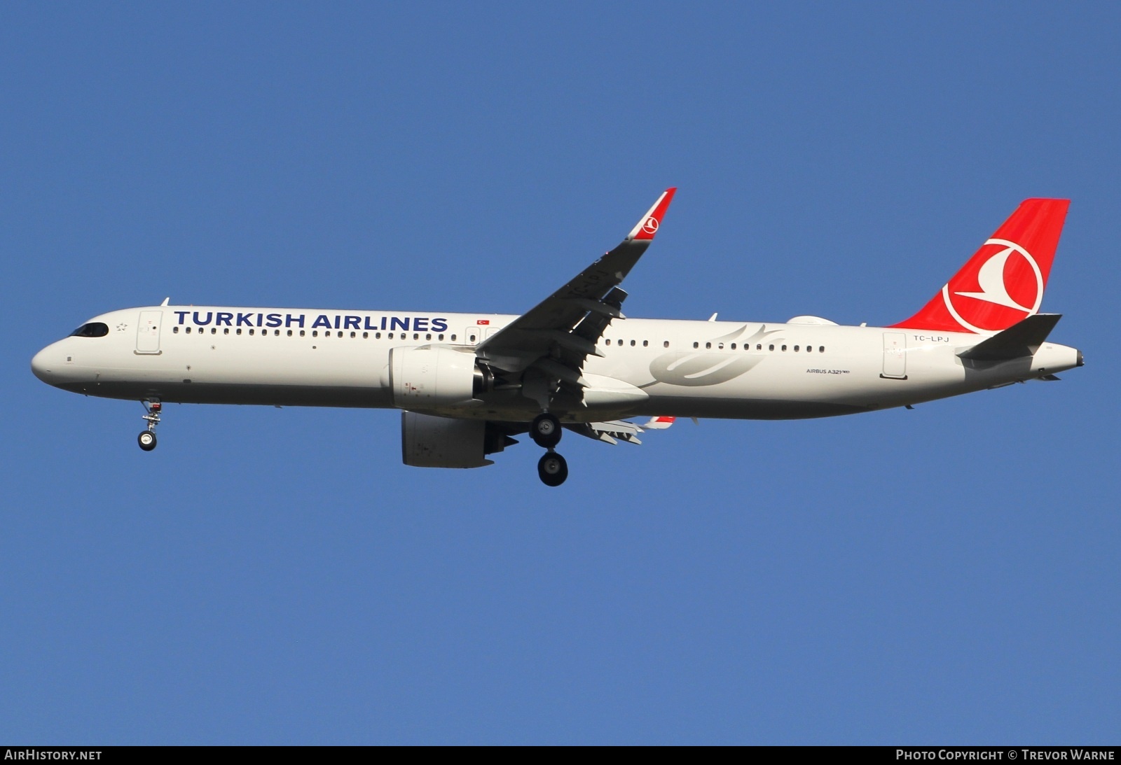 Aircraft Photo of TC-LPJ | Airbus A321-271NX | Turkish Airlines | AirHistory.net #732628