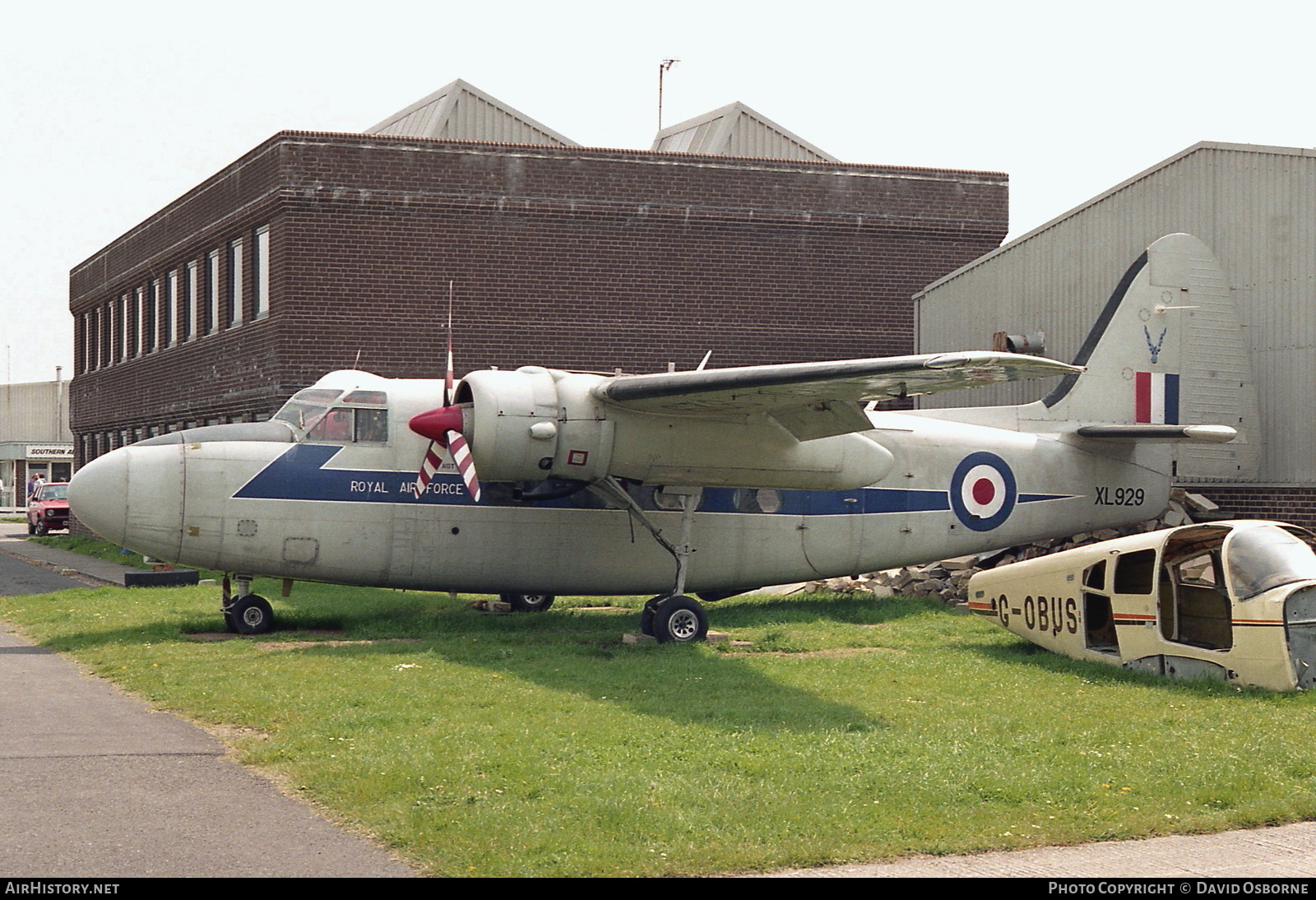 Aircraft Photo of XL929 | Hunting Percival P.66 Pembroke C.1 | UK - Air Force | AirHistory.net #732632