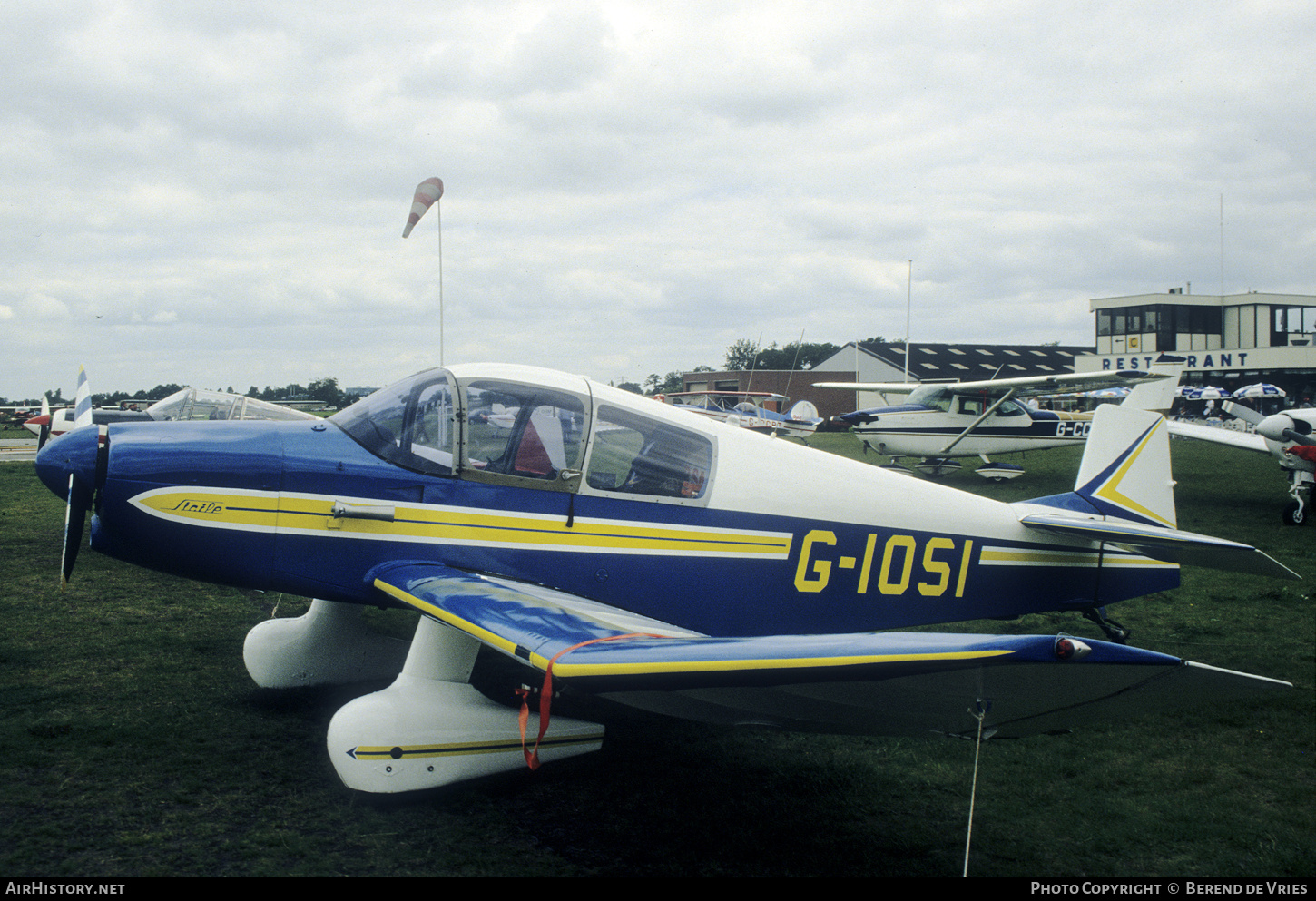 Aircraft Photo of G-IOSI | CEA DR-1051 Sicile | AirHistory.net #732642