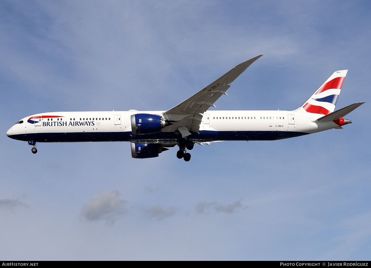 Aircraft Photo of G-ZBLH | Boeing 787-10 Dreamliner | British Airways | AirHistory.net #732659