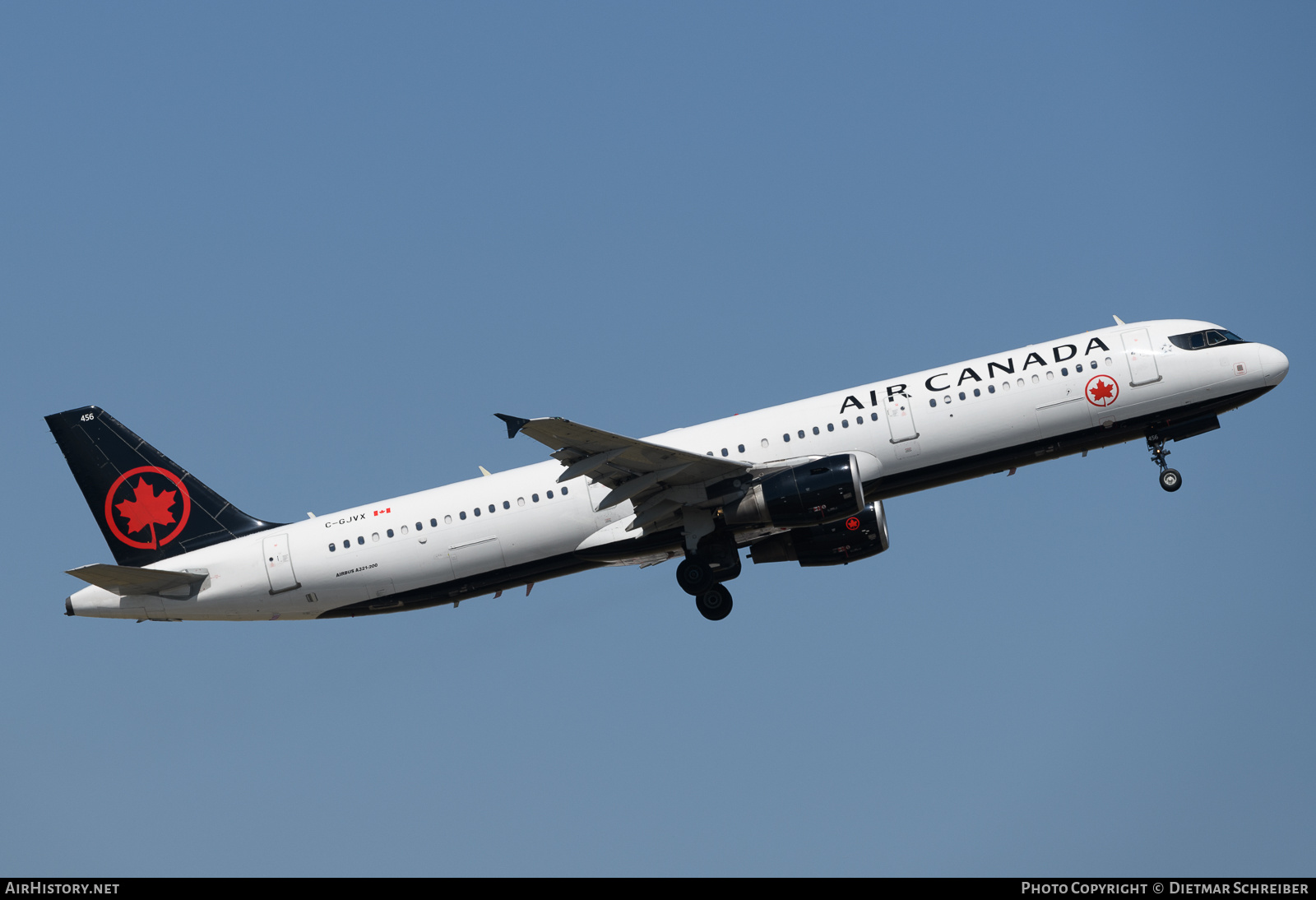 Aircraft Photo of C-GJVX | Airbus A321-211 | Air Canada | AirHistory.net #732667