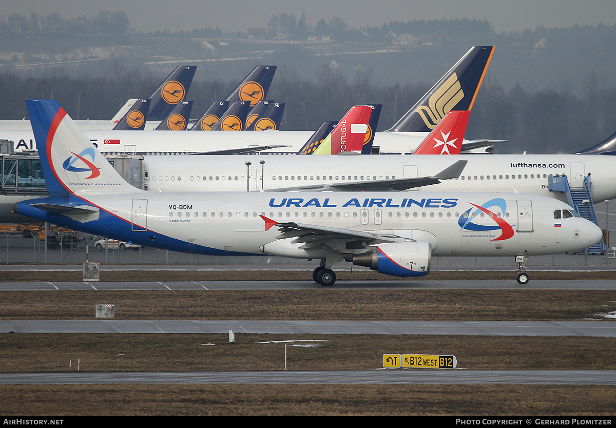 Aircraft Photo of VQ-BDM | Airbus A320-214 | Ural Airlines | AirHistory.net #732722