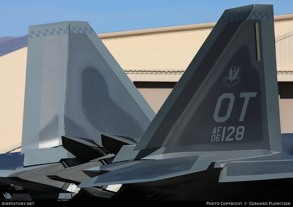 Aircraft Photo of 06-4128 | Lockheed Martin F-22A Raptor | USA - Air Force | AirHistory.net #732724