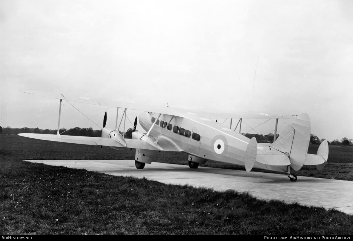 Aircraft Photo of G-ADYH | De Havilland D.H. 86A Express | UK - Air Force | AirHistory.net #732740