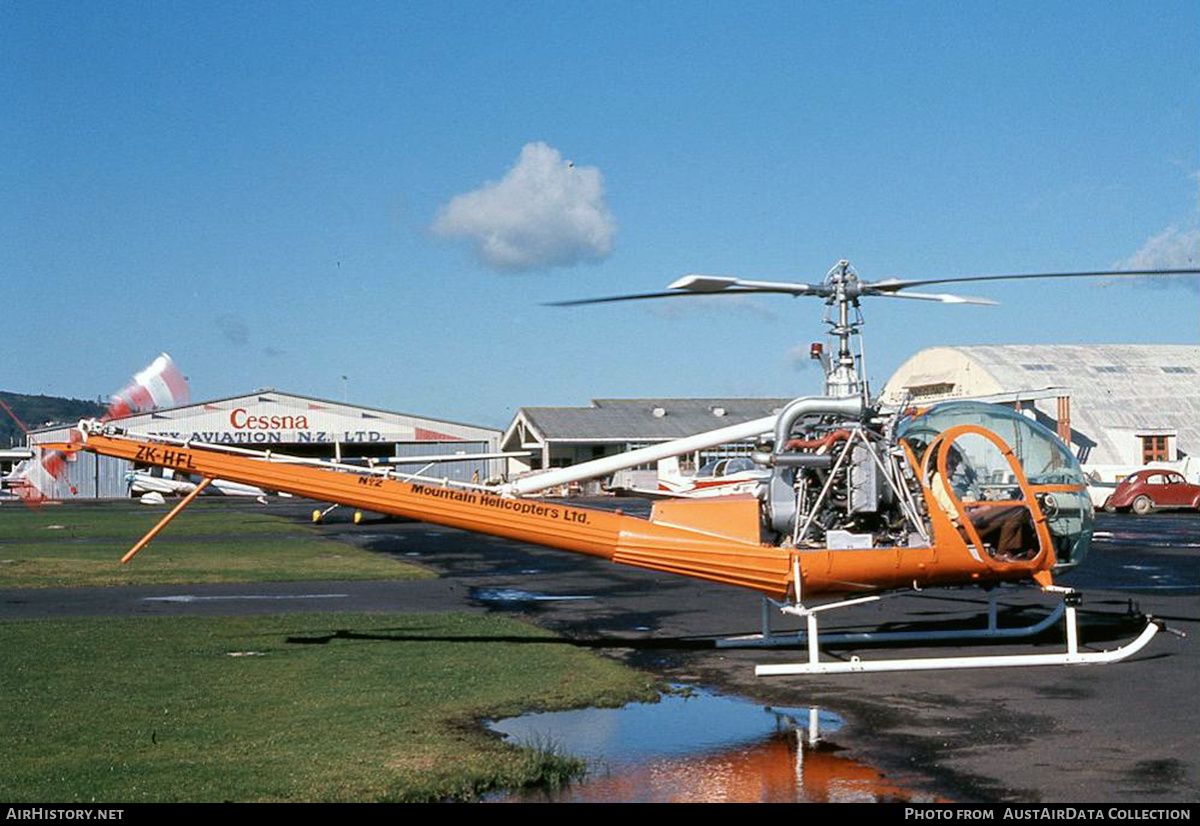 Aircraft Photo of ZK-HFL | Hiller UH-12E | Mountain Helicopters | AirHistory.net #732748