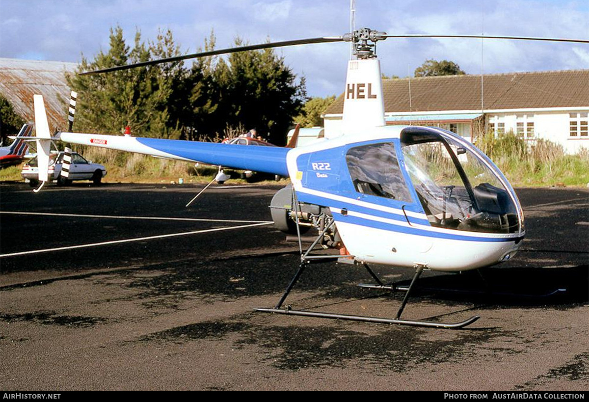 Aircraft Photo of ZK-HEL / HEL | Robinson R-22 Beta | AirHistory.net #732753