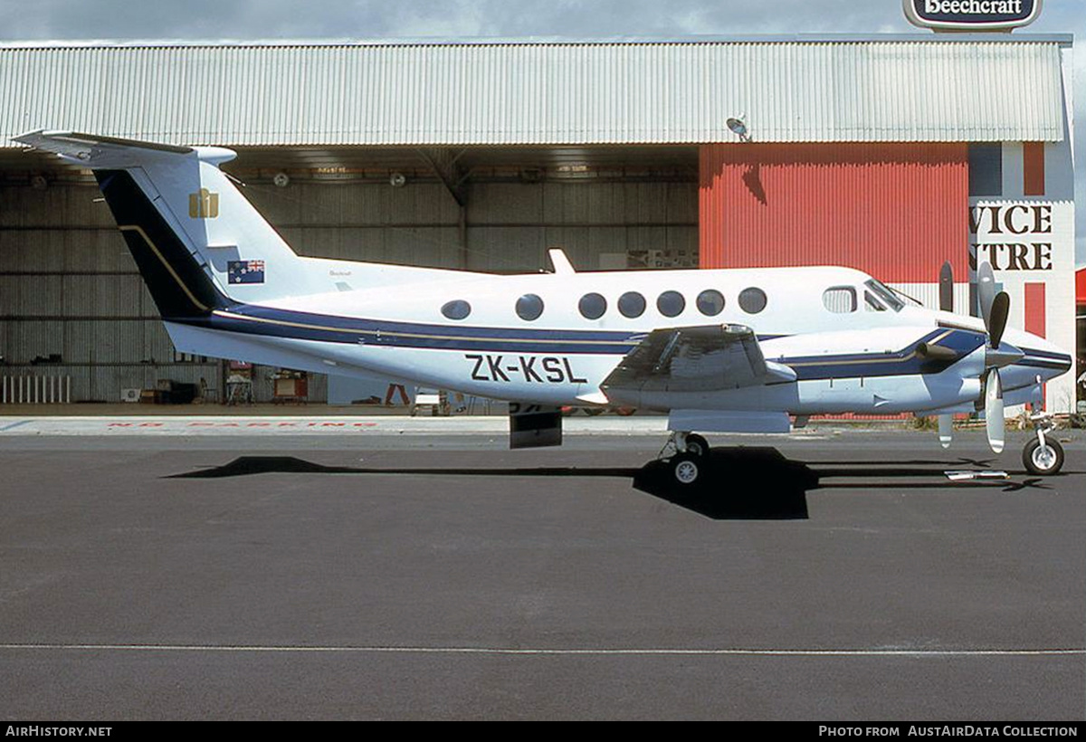 Aircraft Photo of ZK-KSL | Beech Super King Air 300 | AirHistory.net #732756