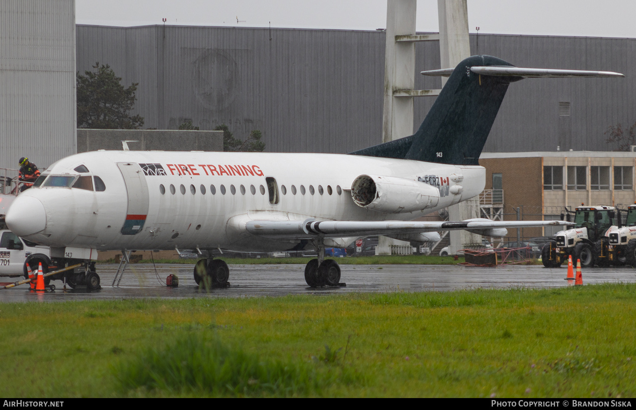 Aircraft Photo of C-FCRZ | Fokker F28-1000 Fellowship | AirHistory.net #732765
